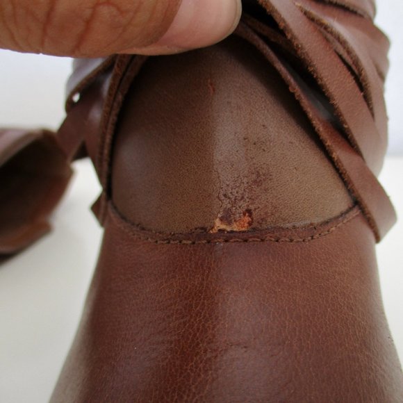 Clarks Artisan Spye Celeste Tan Leather Ankle Boot - Picture 11 of 15